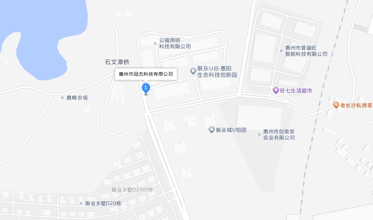 惠州市冠杰科技有限公司地图位置